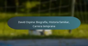 David Ospina: Biografía, Historia familiar, Carrera temprana