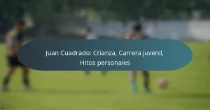 Juan Cuadrado: Crianza, Carrera juvenil, Hitos personales